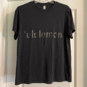 Black Lululemon t-shirt